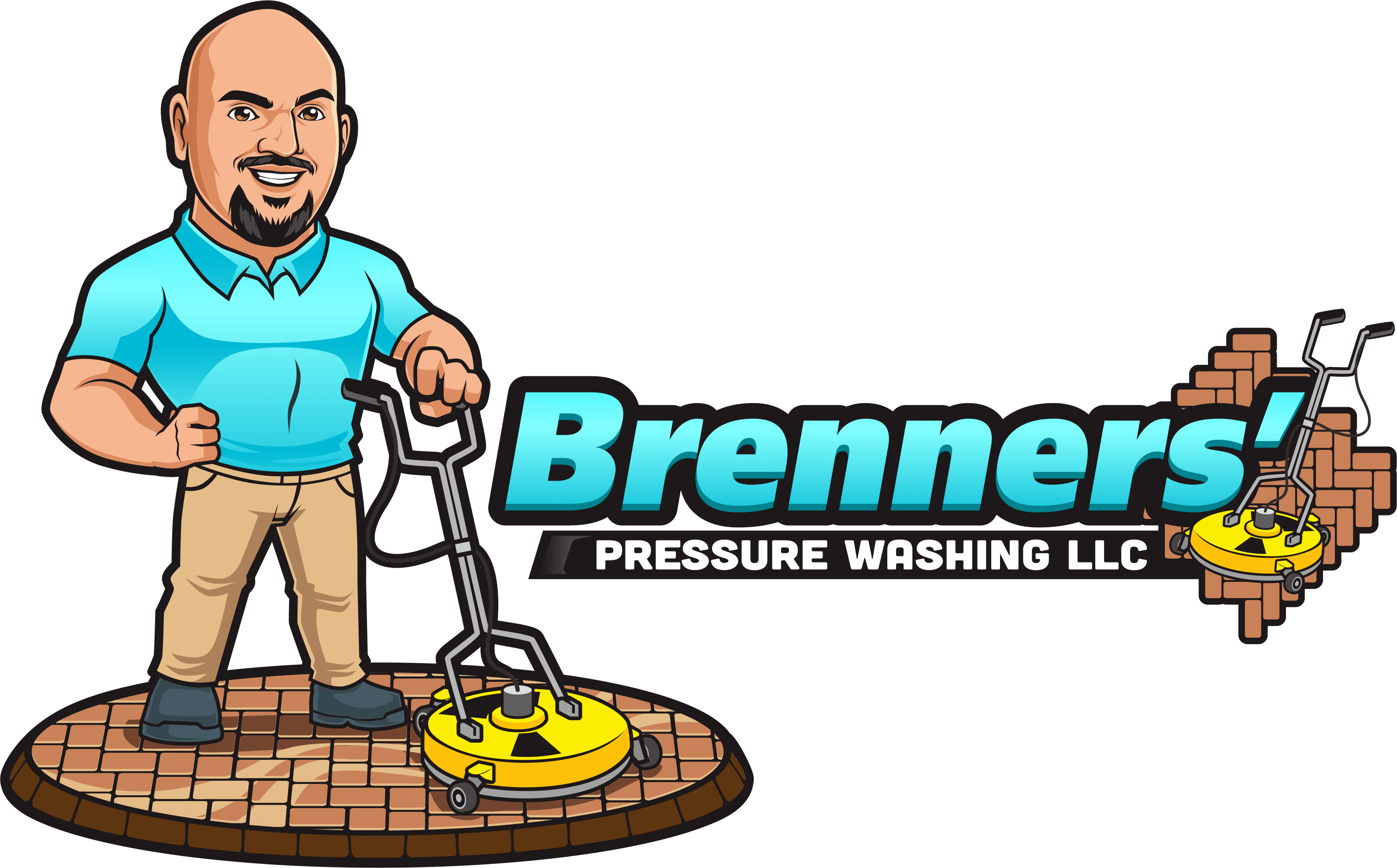 Brenner's Pressure Washing logo 1