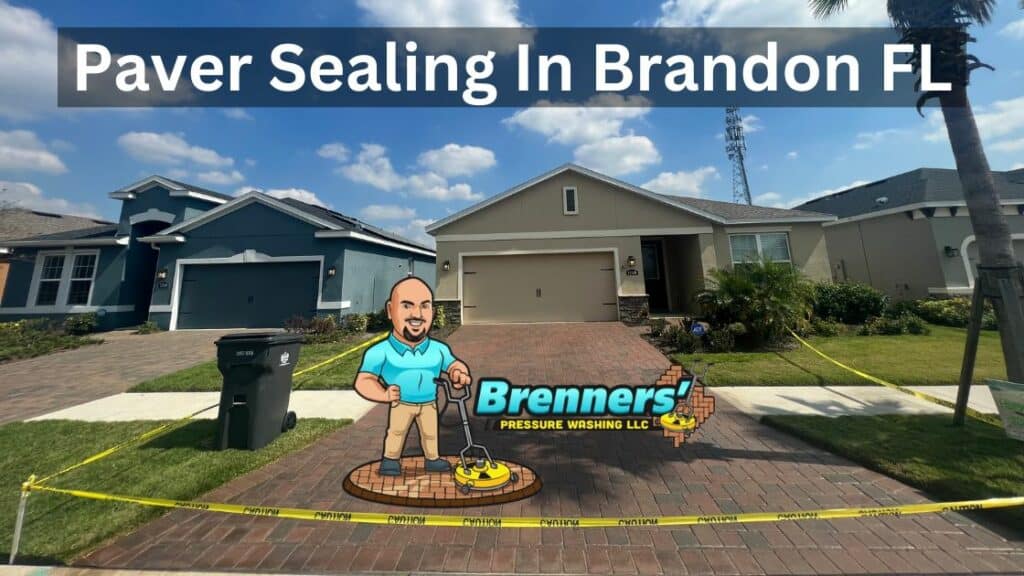 paver sealing and cleaning in Brandon FL 33508